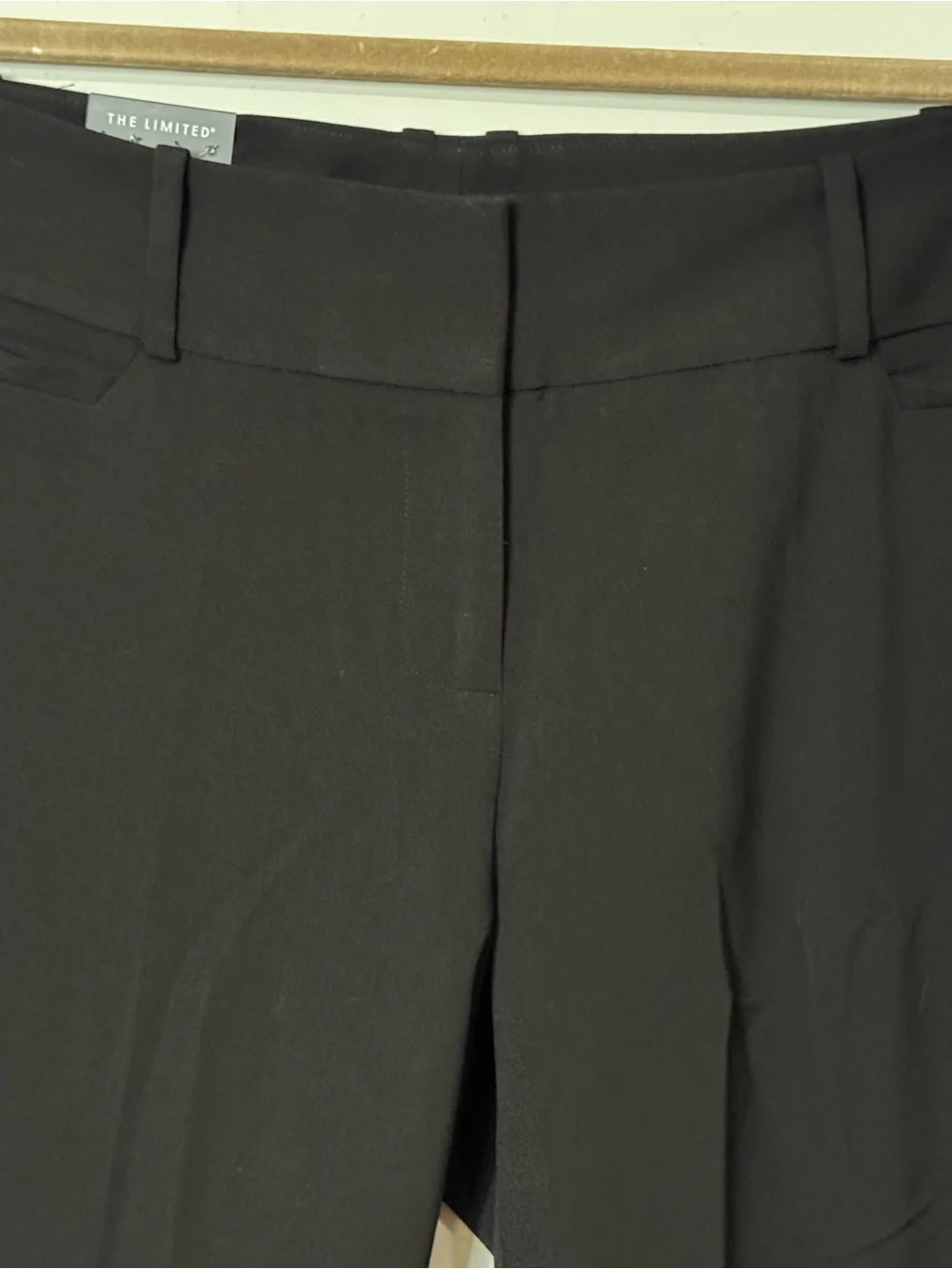 NEW The Limited The New Drew Black Pull-On Straight-Leg Dress Pants Size 8 - Picture 4 of 8